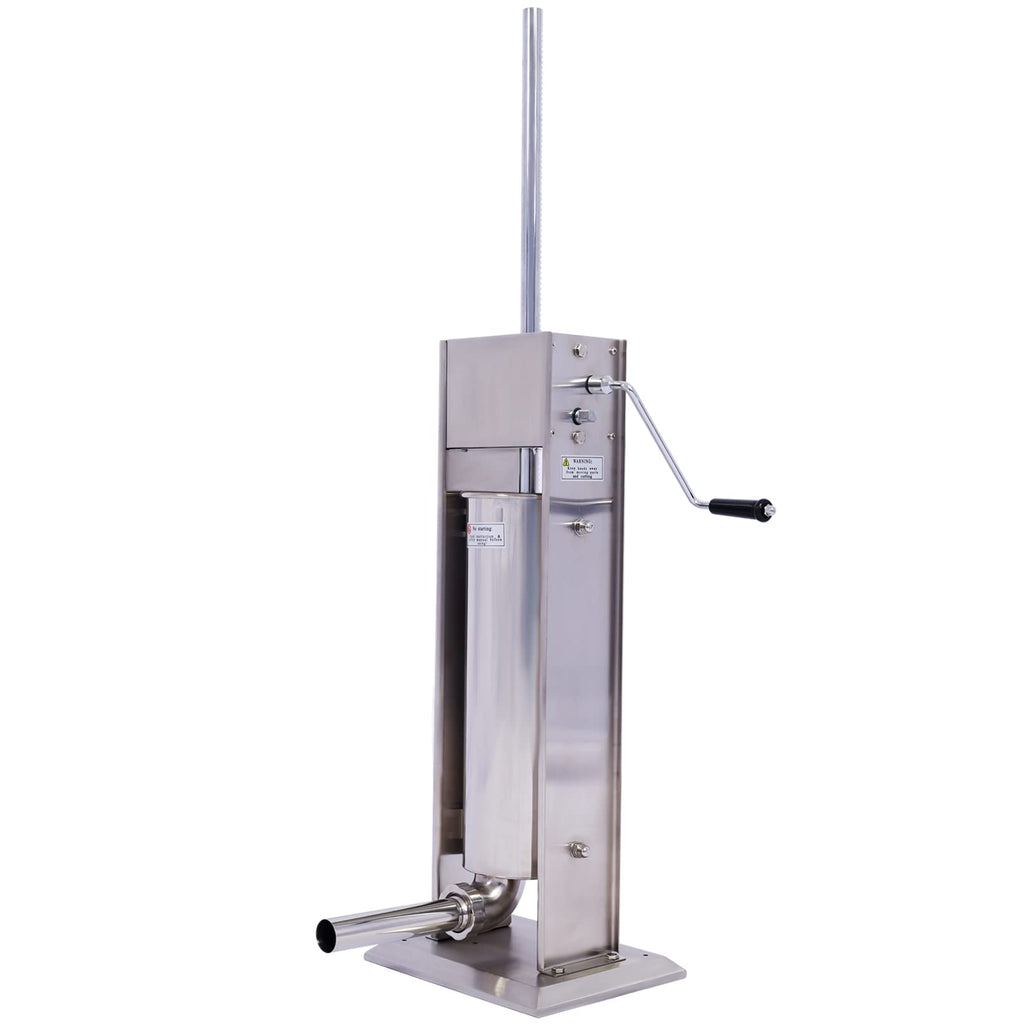Stainless Steel 15LB Dual Speed Vertical Manual Sausage Stuffer H64433