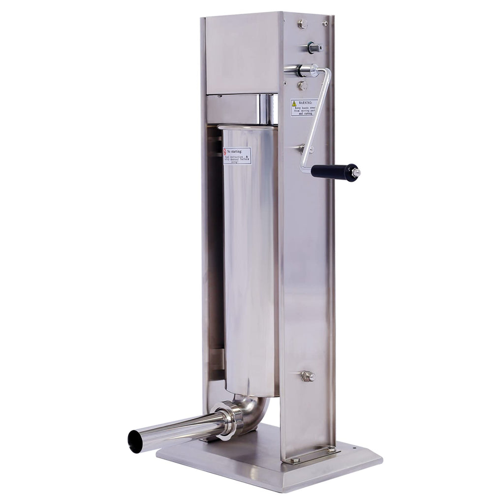 Stainless Steel 15LB Dual Speed Vertical Manual Sausage Stuffer H64433