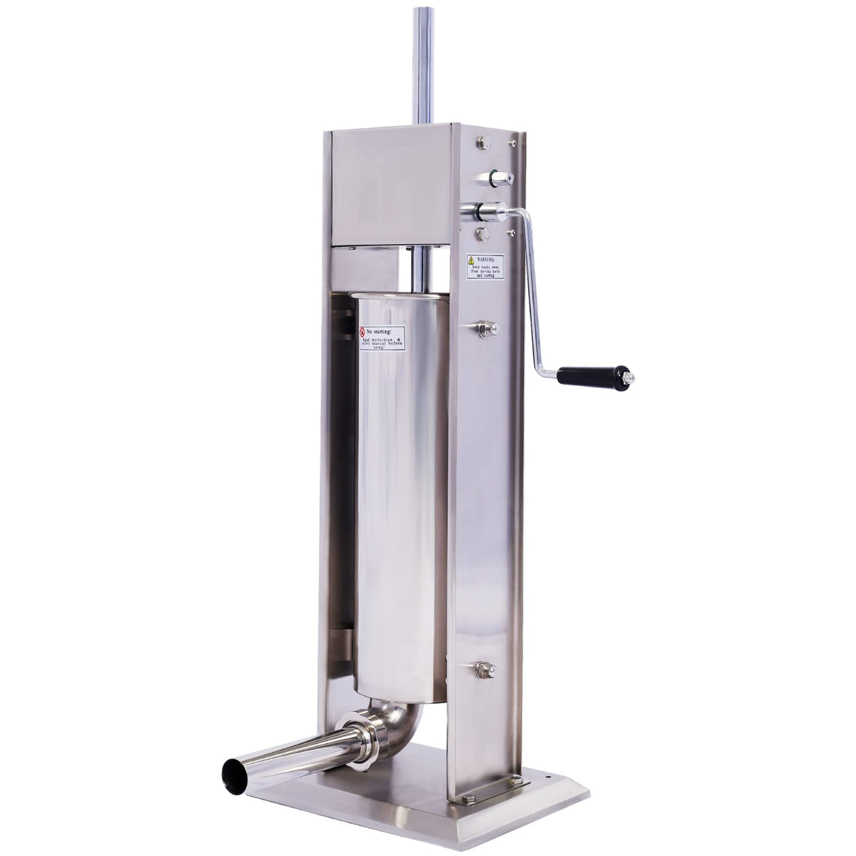 Stainless Steel 15LB Dual Speed Vertical Manual Sausage Stuffer H64433