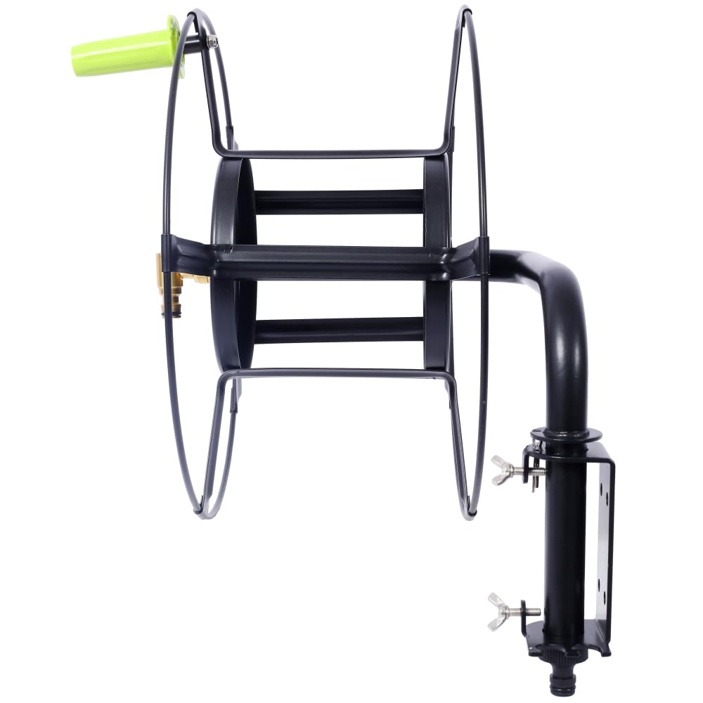 Retractable Wall Mount Hose Reel with 180° Swivel S27667