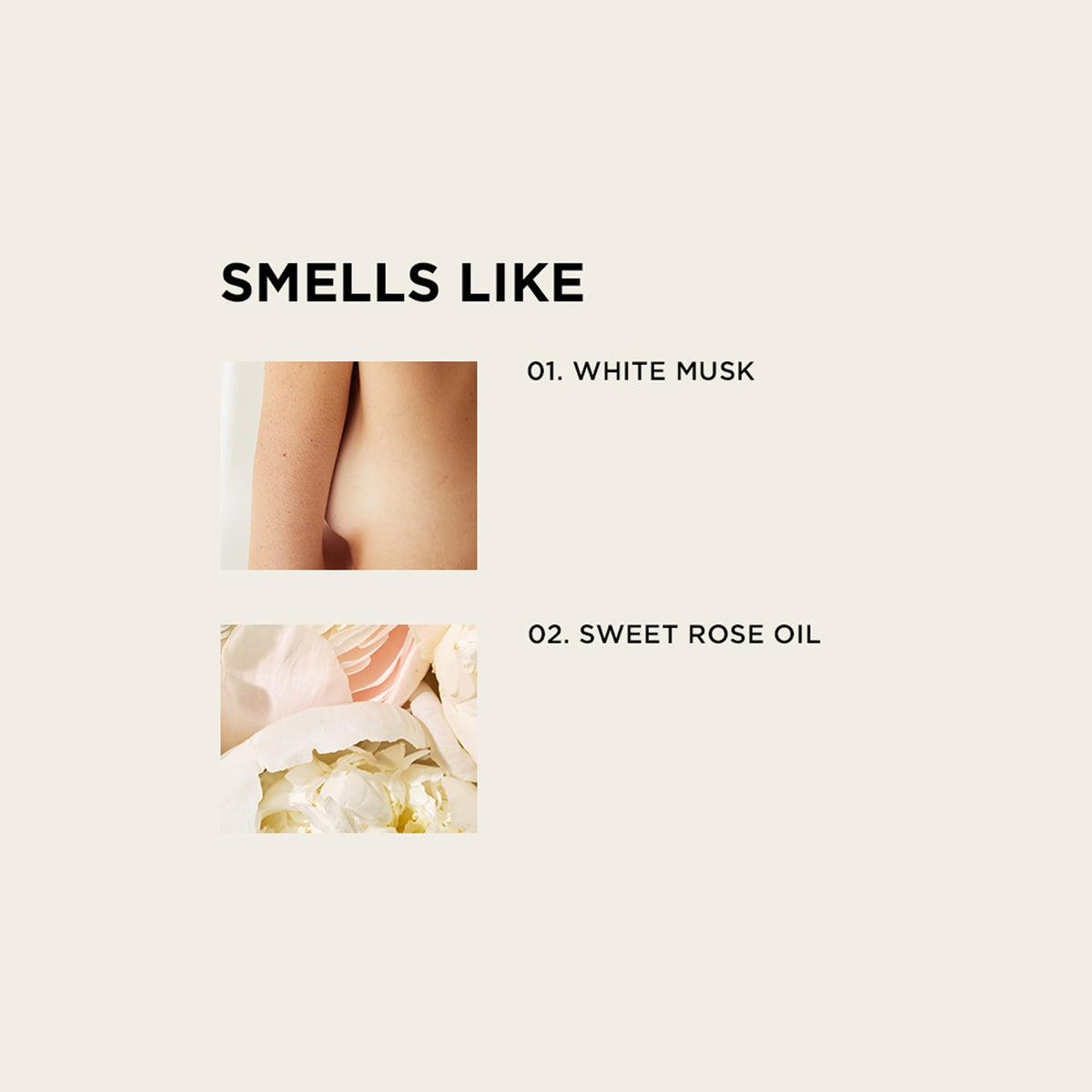 Eau De Parfum Spray with White Musk & Sweet Rose 50ml L271
