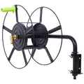 Retractable Wall Mount Hose Reel with 180° Swivel S27667