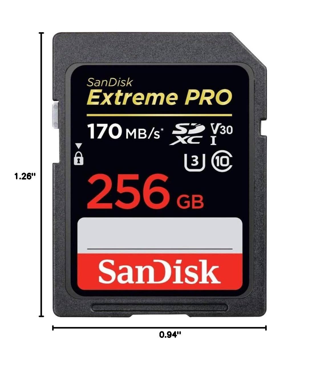 256GB SDXC UHS-I SD Card E988