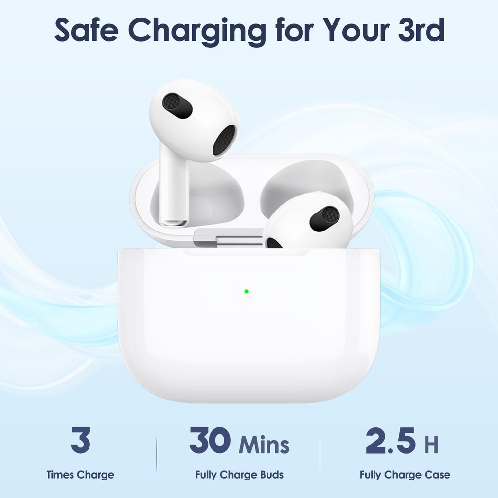 Wireless Charging Case Replacement for AirPods 3rd Generation C514