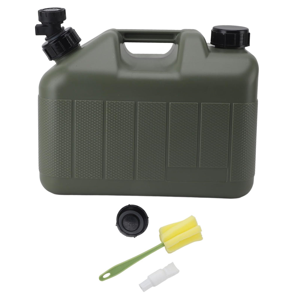10L Green Portable Water Container with Faucet C1482