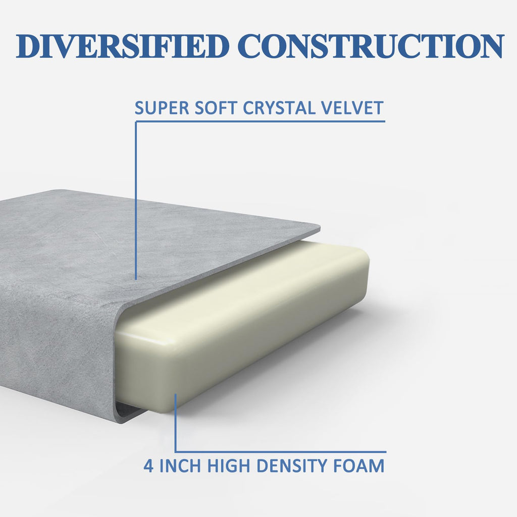 3.95" Full Memory Foam Folding Topper with Storage Bag Q561834