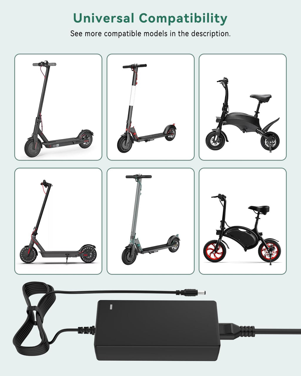 42V 2A Electric Scooter Charger Z912983