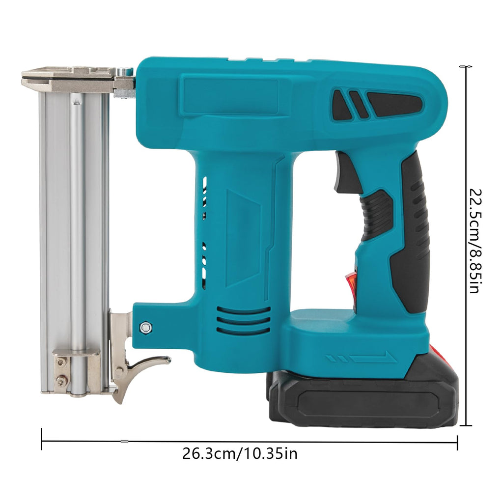 Cordless Battery Powered Brad Nailer Kit with Carrying Case X449189