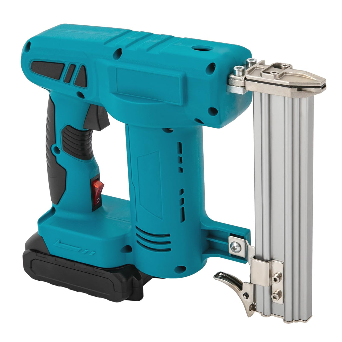 Cordless Battery Powered Brad Nailer Kit with Carrying Case X449189