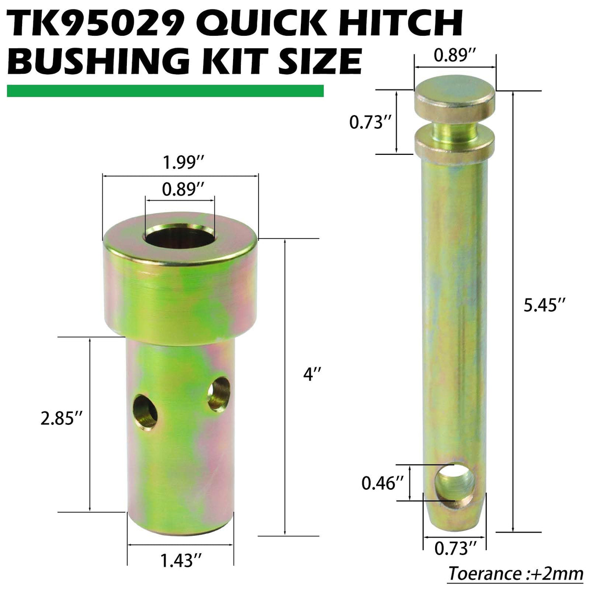 1 Quick Hitch Bushings C256