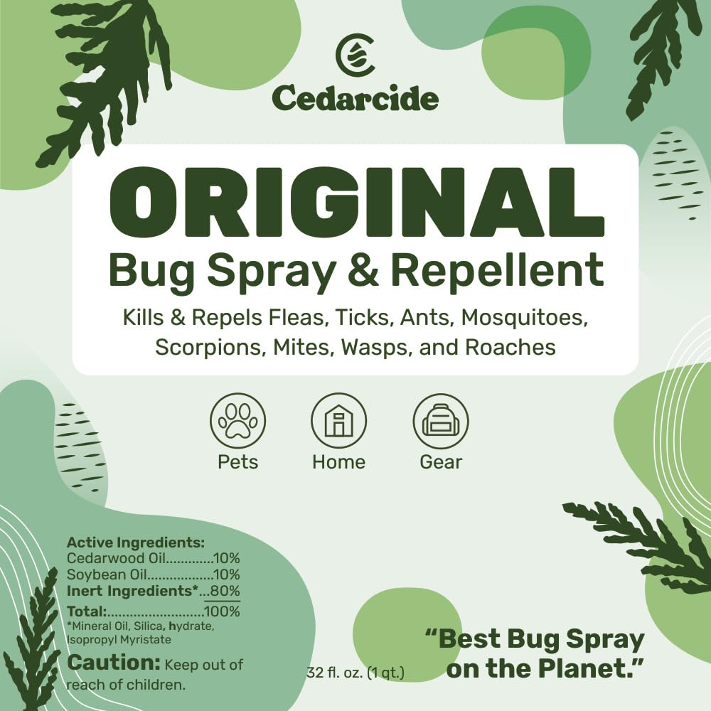 Cedar Oil Bug Spray 32oz Q838799