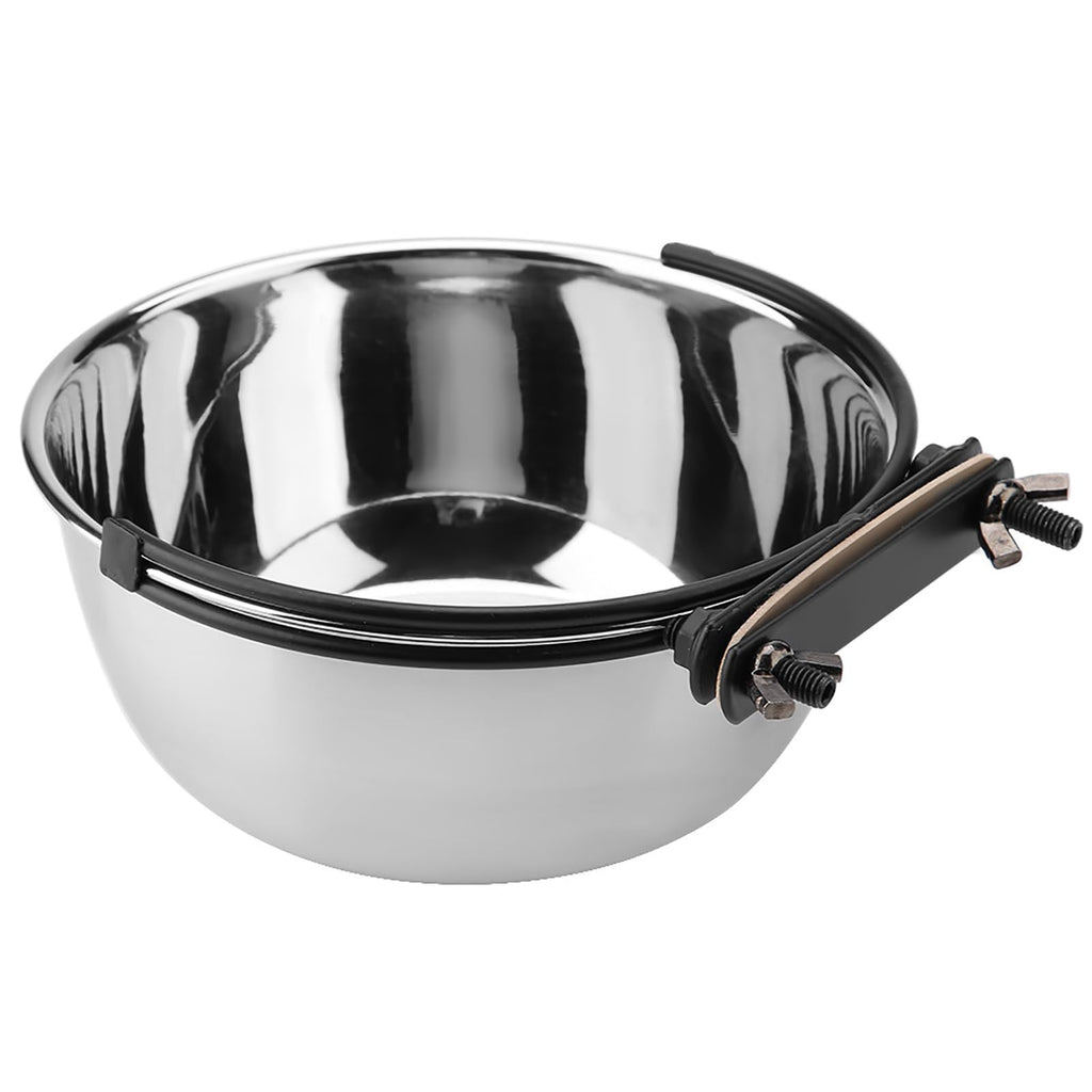Stainless Steel Hanging Food Water Bowl Feeder Q6010