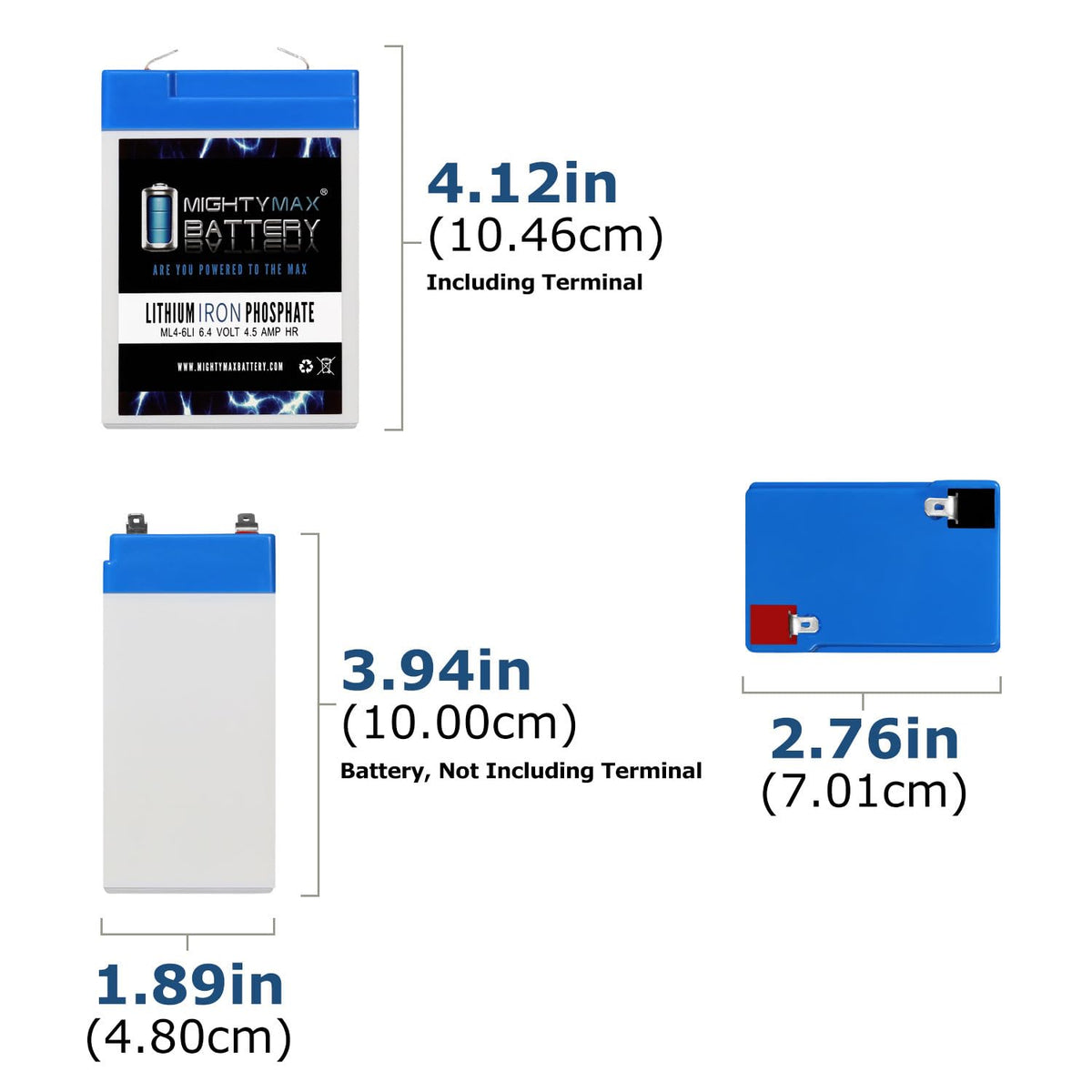 6V 4.5AH Lithium Replacement Battery Z50877