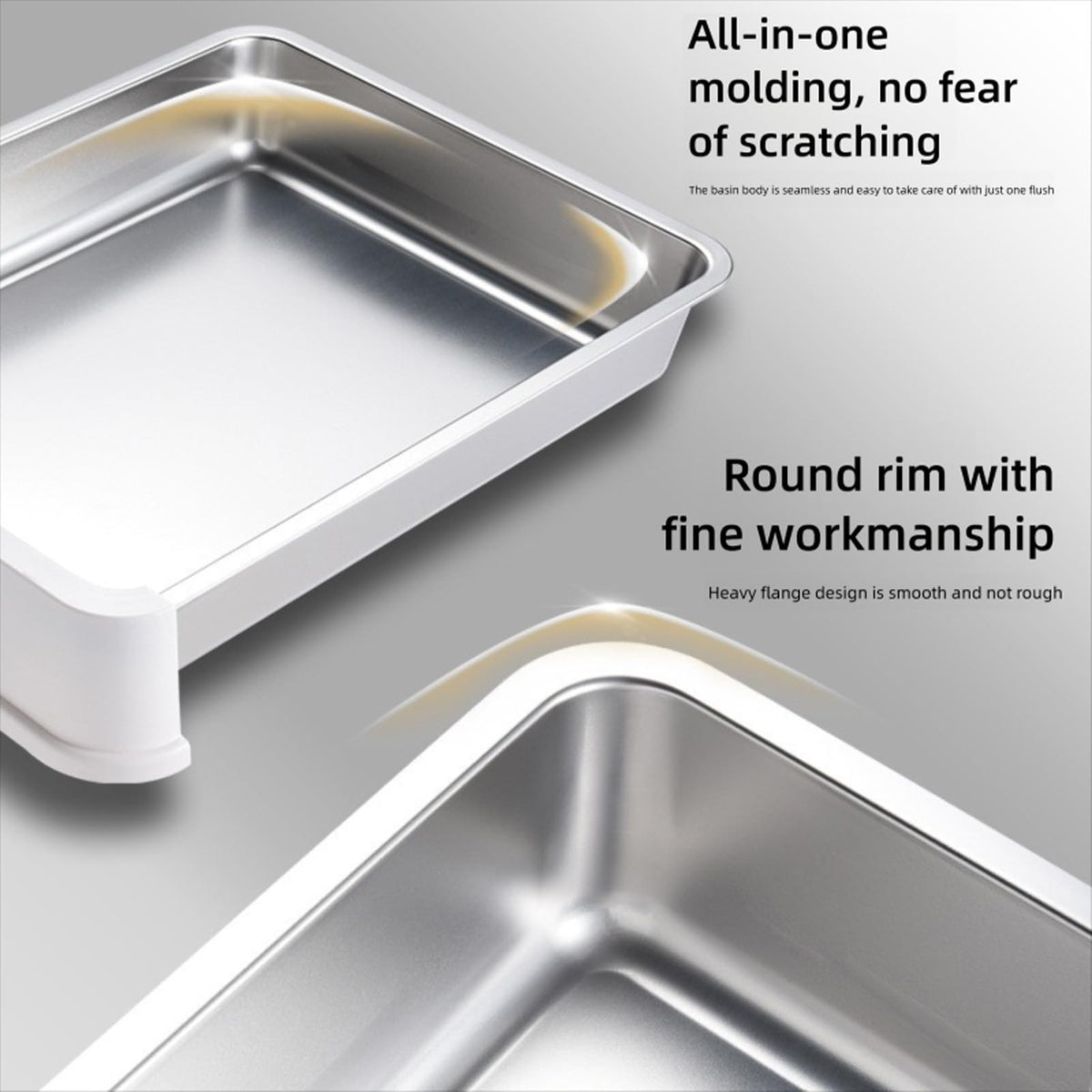 Foldable Stainless Steel Enclosed Cat Litter Box with Lid and Scoop K5359