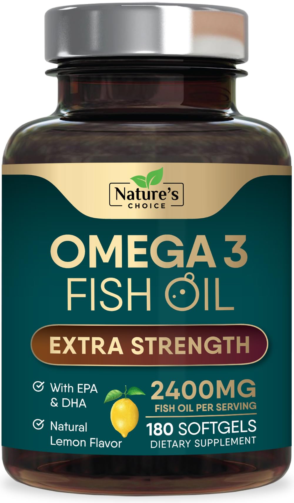 Omega 3 Fish Oil 2400mg Softgels Q600