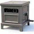 Heavy Duty Steel Garden Hose Reel Deck Box R719624