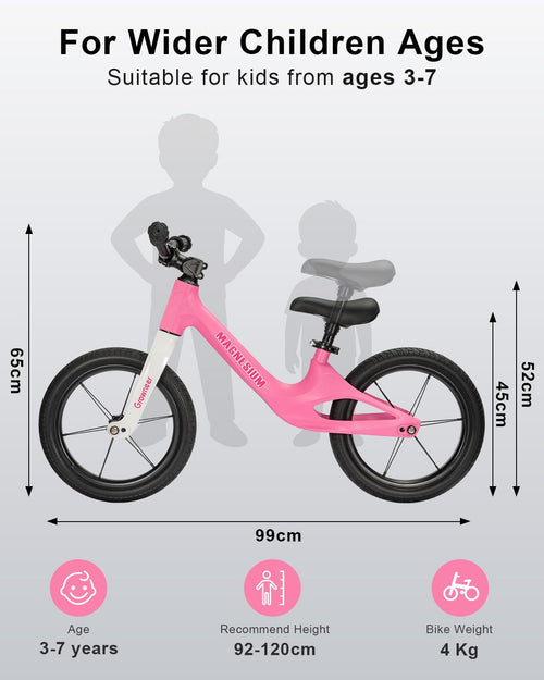 14 Inch Kids Balance Bike with Magnesium Alloy Frame Q8183