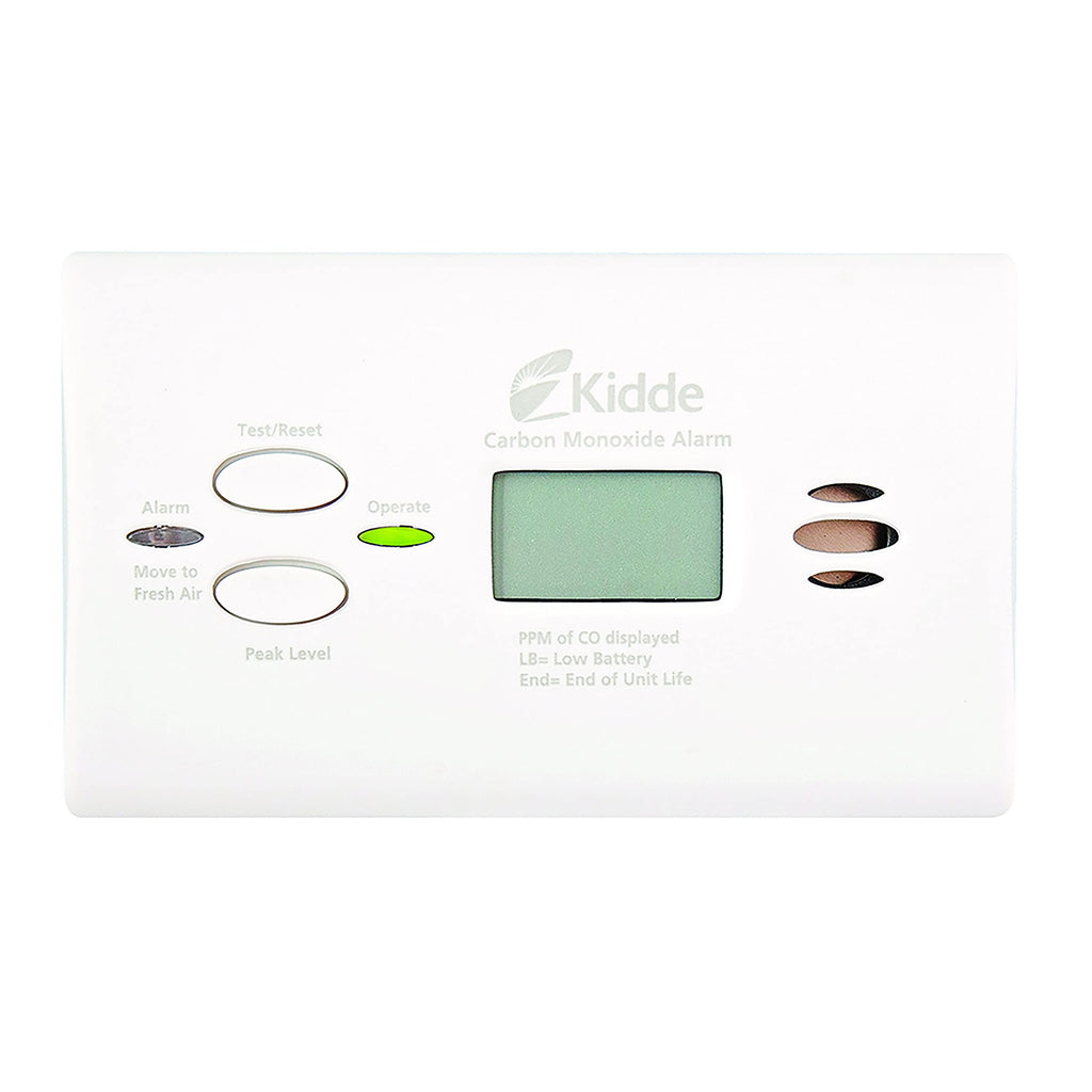 Carbon Monoxide Detector, AA Battery Powered CO Alarm O50641