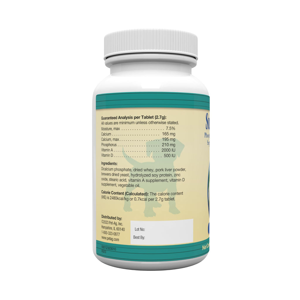 100 Chewable Tablets with Calcium, Phosphorus, and Vitamins A & D U2475