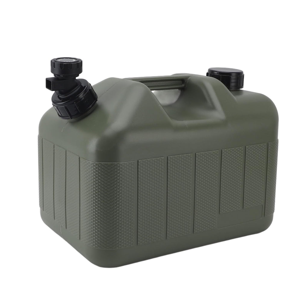 10L Green Portable Water Container with Faucet C1482