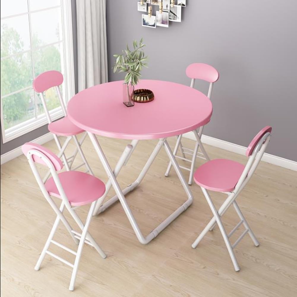 18" Black Foldable Counter Height Bar Stools with Backrest L93142