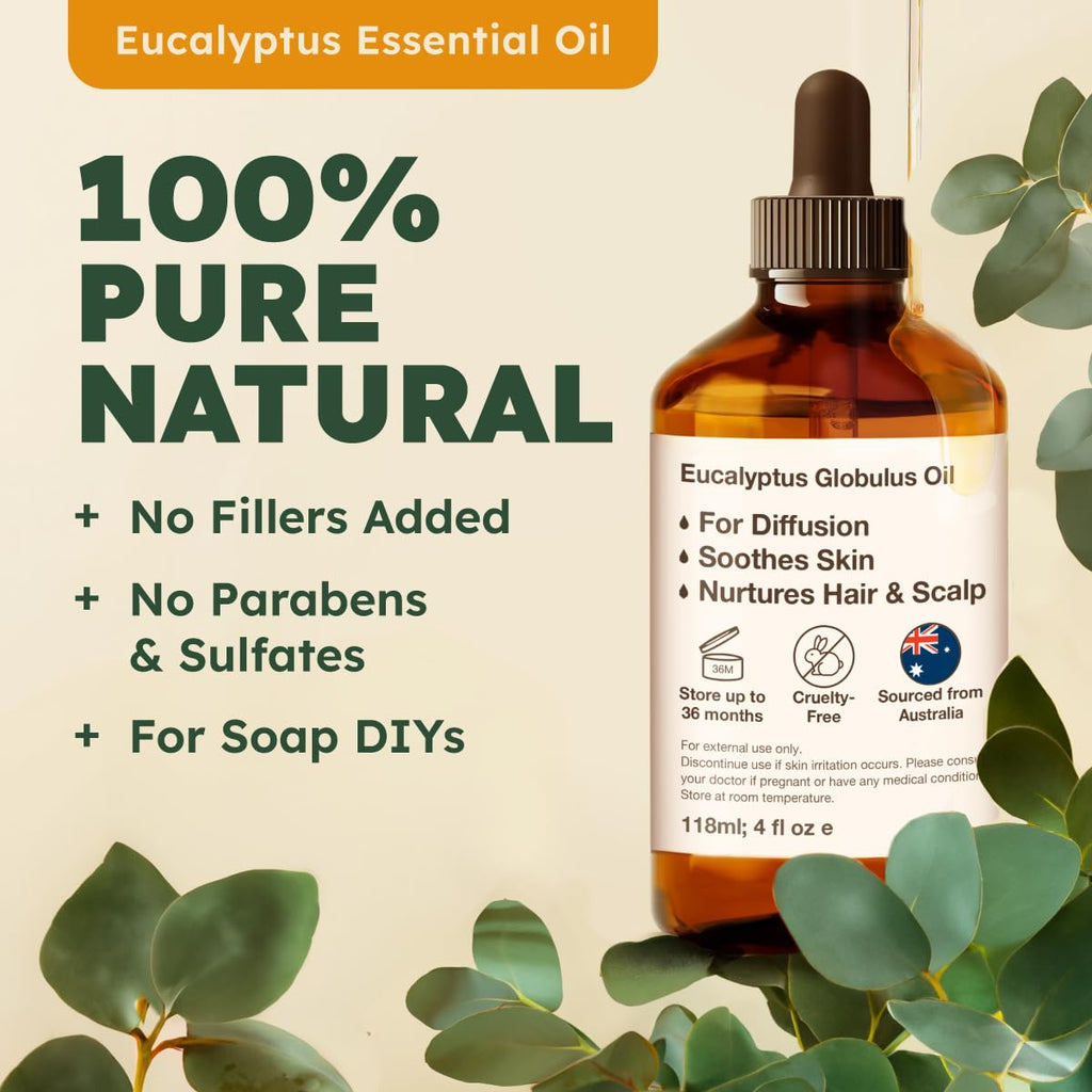 Lavender & Eucalyptus Essential Oil Set 2x4 fl oz X5931