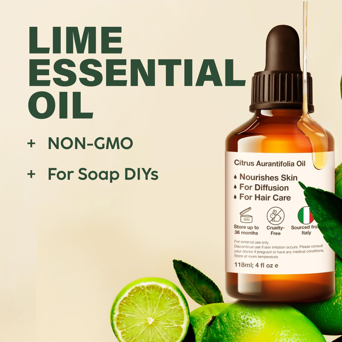 Lavender & Lime Essential Oil Set 2x4 fl oz O5665