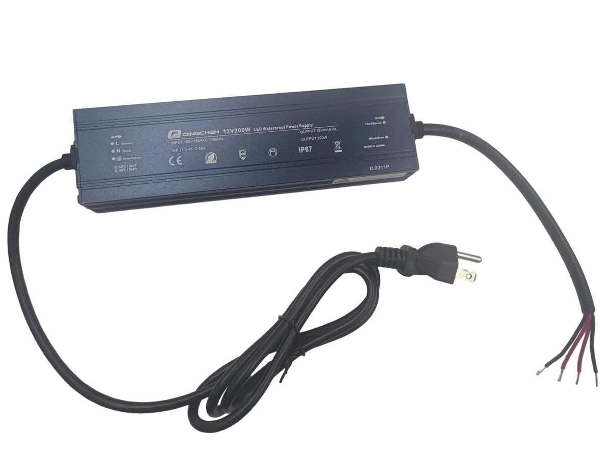 200W Waterproof IP67 12V DC Power Supply C44574