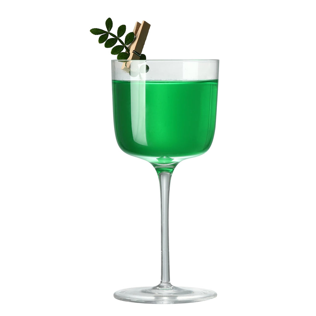 Hand Blown Martini Glasses Set of 6 O123