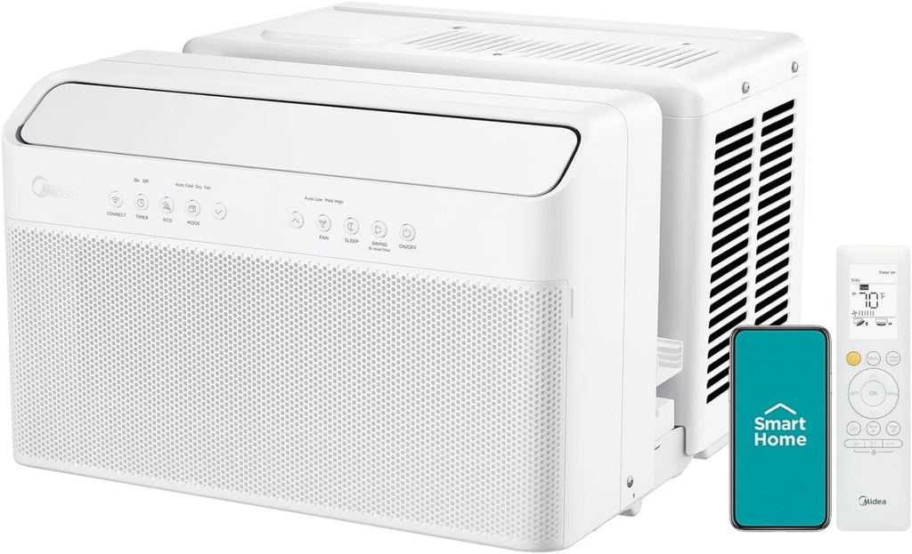12,000 BTU U-Shaped Smart Inverter Window Air Conditioner W51175