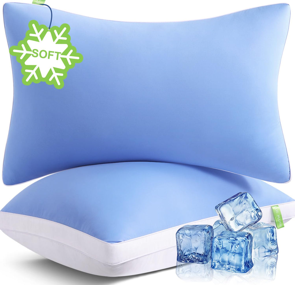 King Size Set of 2 Down Alternative Bed Pillows S4306