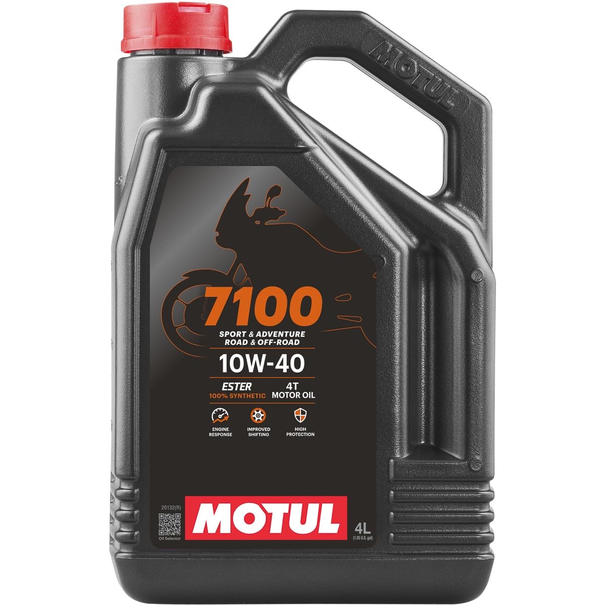 10W-40 Full Synthetic Motorcycle Oil 4L E8724