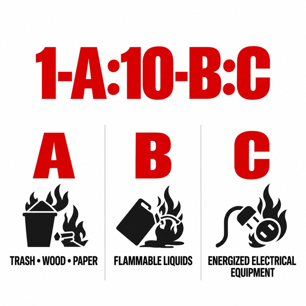 2.5 lb ABC Dry Chemical Fire Extinguishers 1-Pack J642714