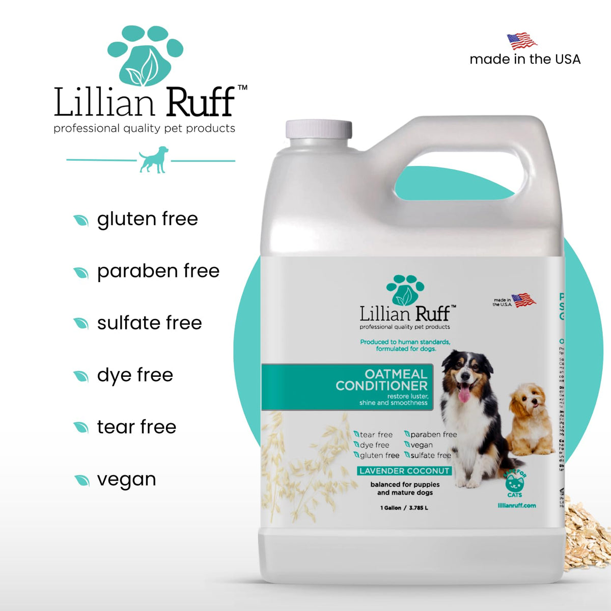 Oatmeal Dog Conditioner G75684