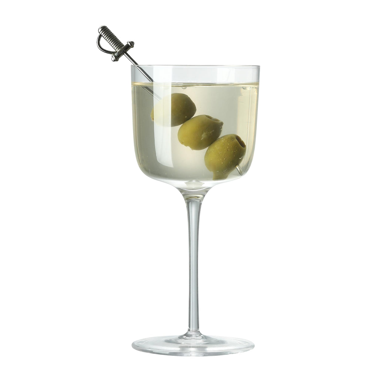 Hand Blown Martini Glasses Set of 6 O123