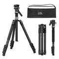 Carbon Fiber Video Travel Tripod H90536