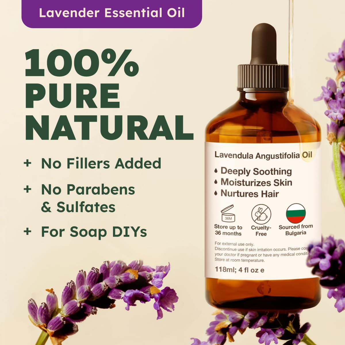 Lavender & Eucalyptus Essential Oil Set 2x4 fl oz X5931