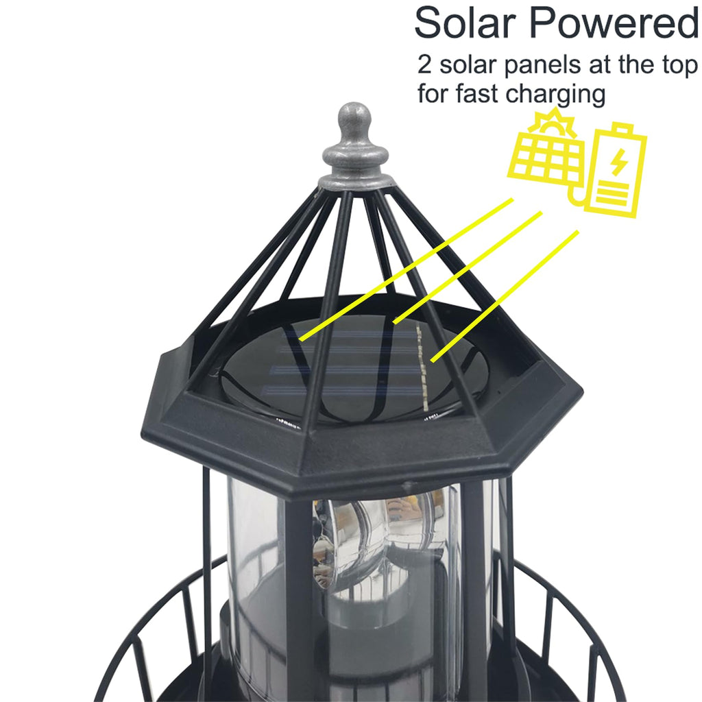 Solar Powered Lighthouse Q1560