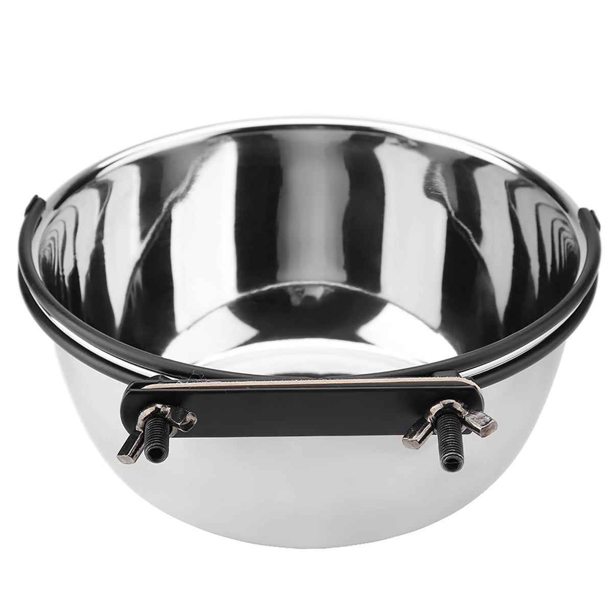 Stainless Steel Hanging Food Water Bowl Feeder Q6010
