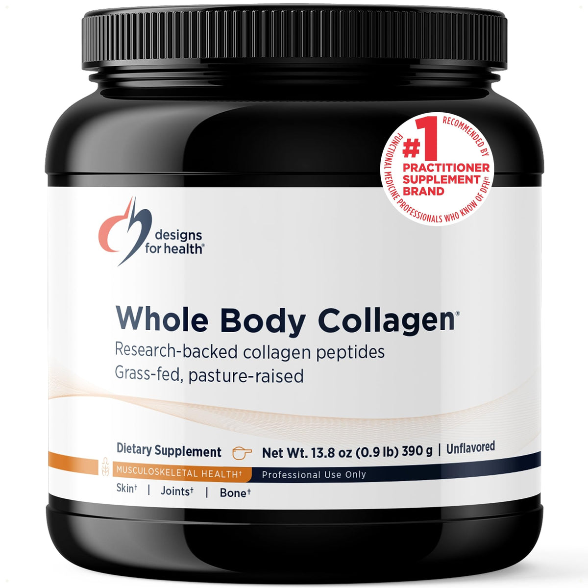 Hydrolyzed Collagen Peptides Powder Unflavored 30 Servings D96549