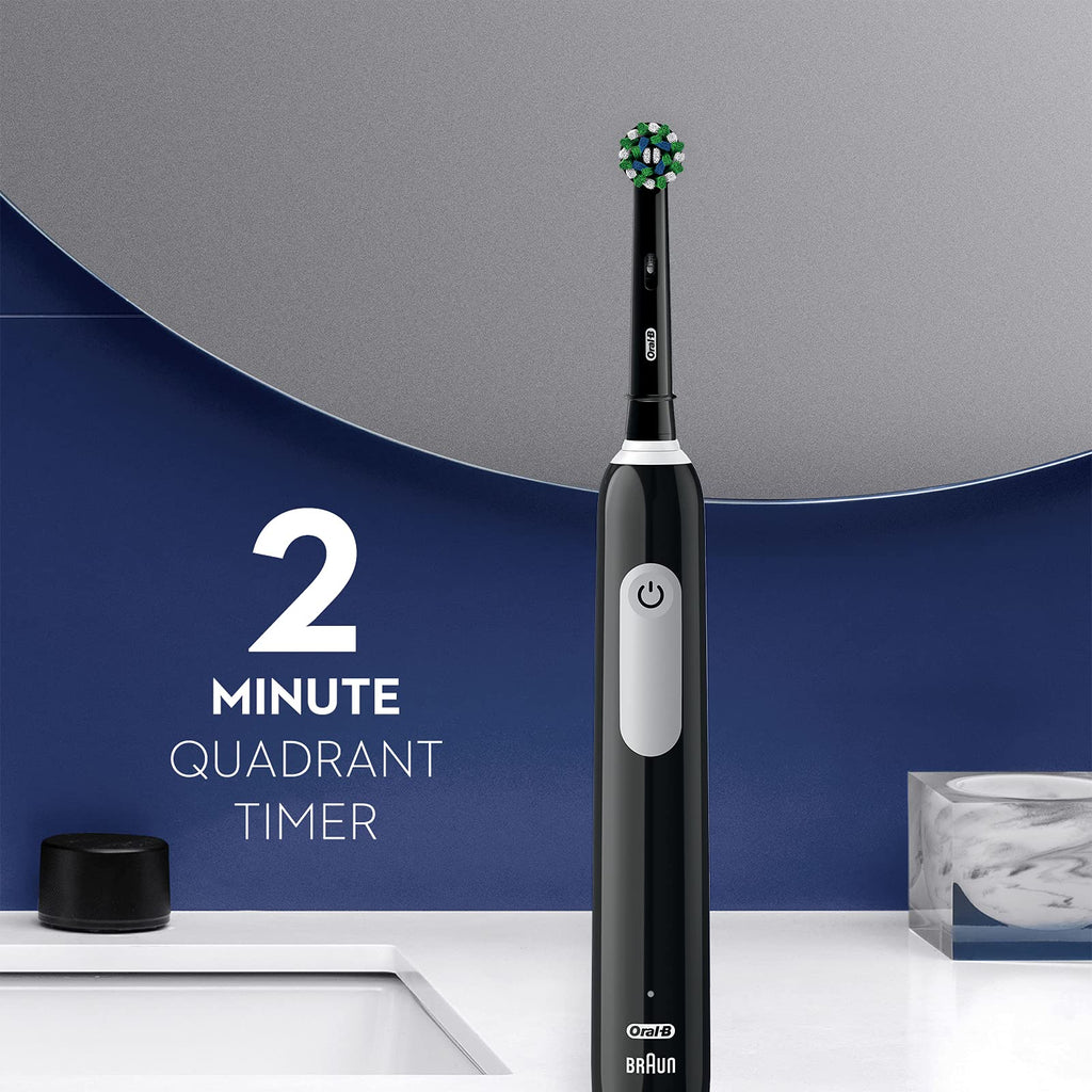 Black and White 2 Count Electric Toothbrush Y5177