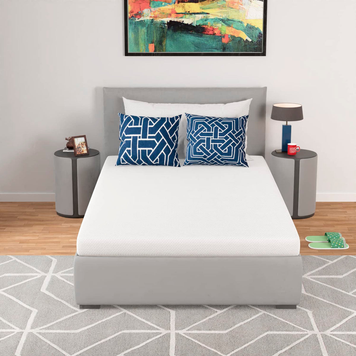 5 Inch Twin Mattress Green Tea Gel Memory Foam R504