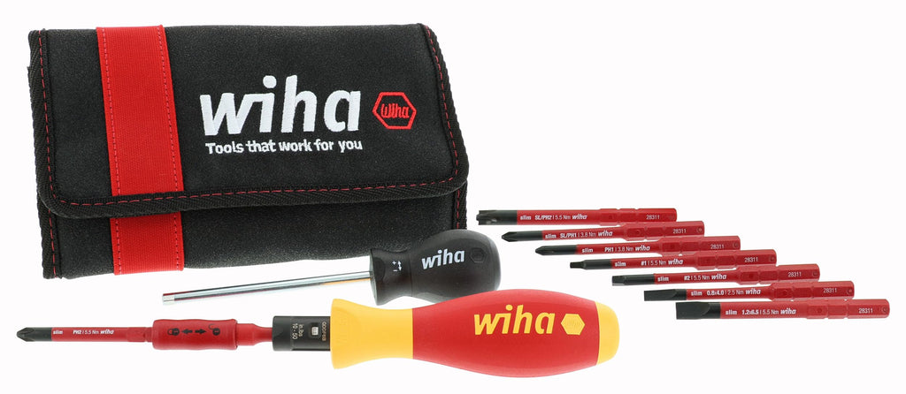 11 Piece Insulated TorqueVario-S and SlimLine Blade Set J164