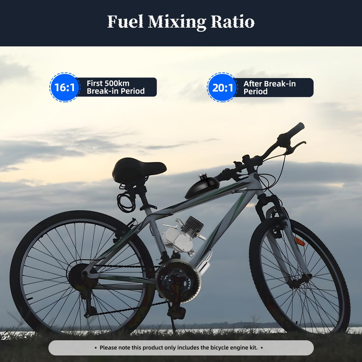 100CC 2 Stroke Bicycle Engine Kit Q4002