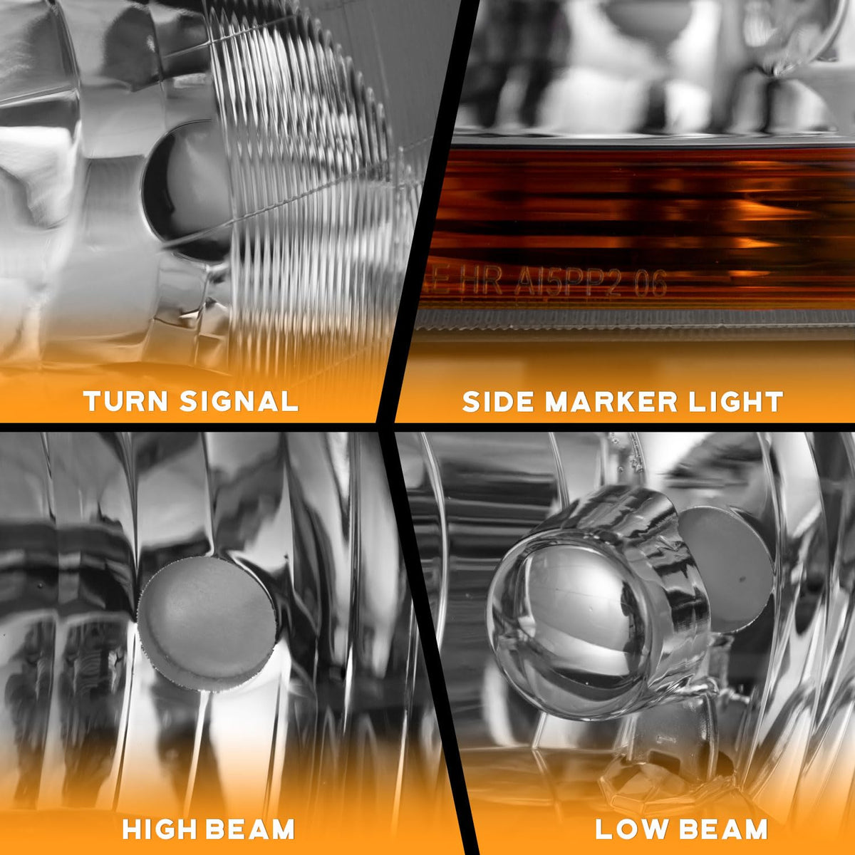 Headlights Assembly P655