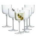 Hand Blown Martini Glasses Set of 6 O123