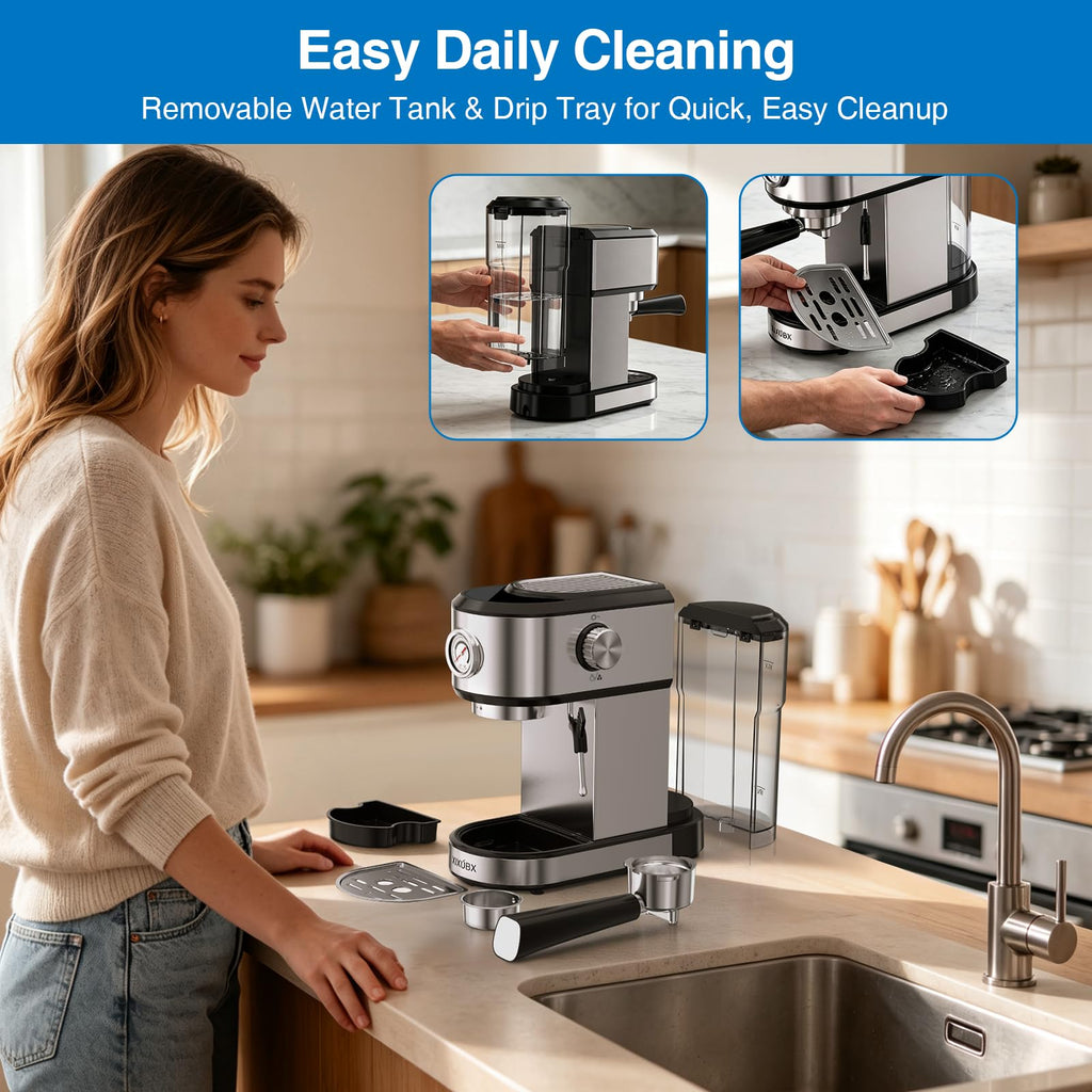 20 Bar Espresso Machine with Milk Frother V834304