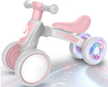 Baby Balance Bike No Pedal 4 Wheels Soft Seat B372687