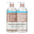 Coconut & Vitamin E Shampoo & Conditioner Set, 2x24oz Z722