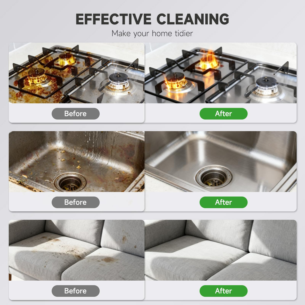 Steam Cleaner with Replacement Heads Z4357